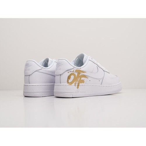 Кроссовки NIKE x OFF-White Air Force 1 Low цвет Белый арт. 25303