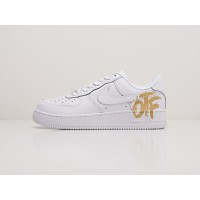 Кроссовки NIKE x OFF-White Air Force 1 Low цвет Белый арт. 25303