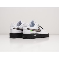 Кроссовки NIKE x OFF-White Air Force 1 Low цвет Белый арт. 26894