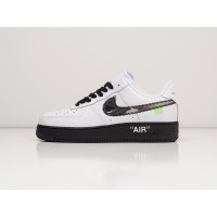 Кроссовки NIKE x OFF-White Air Force 1 Low цвет Белый арт. 26894