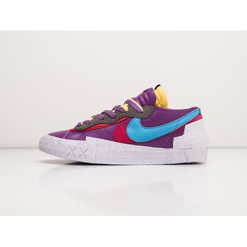 Кроссовки NIKE x Sacai Blazer Low цвет Фиолетовый арт. 29523