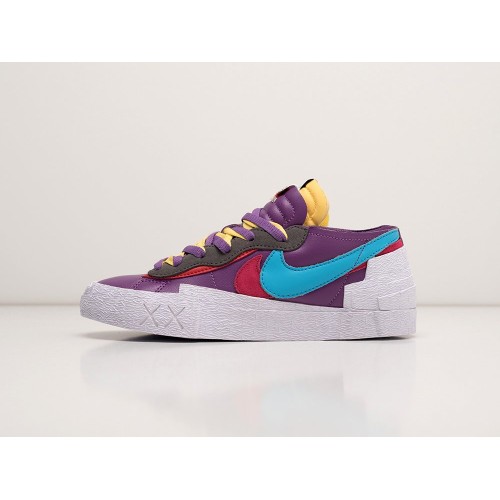 Кроссовки NIKE x Sacai Blazer Low цвет Фиолетовый арт. 29571