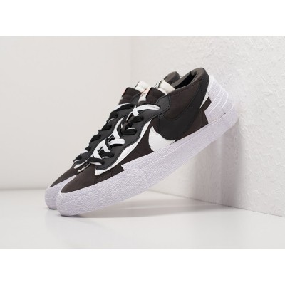 Кроссовки NIKE x Sacai Blazer Low цвет Черный арт. 29609