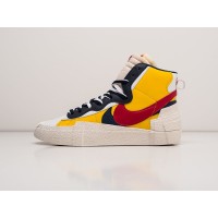 Кроссовки NIKE x Sacai Blazer Mid цвет Желтый арт. 29515