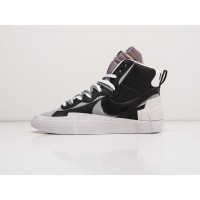 Кроссовки NIKE x Sacai Blazer Mid цвет Черный арт. 29516