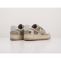 Кроссовки NIKE x Travis Scott Air Force 1 Low цвет Серый арт. 23348