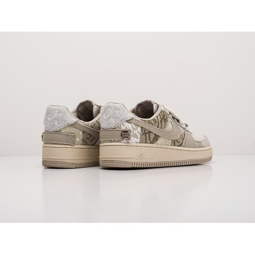 Кроссовки NIKE x Travis Scott Air Force 1 Low цвет Серый арт. 23348