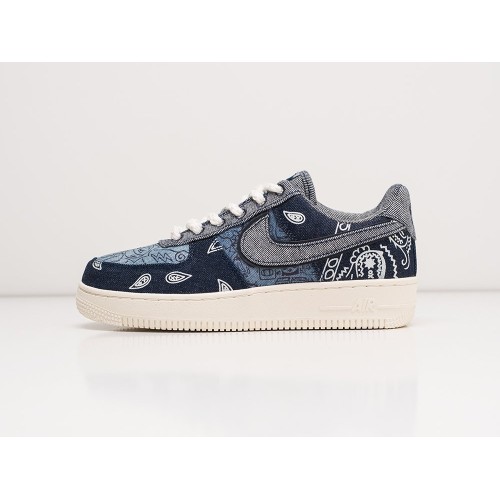 Кроссовки NIKE x Travis Scott Air Force 1 Low цвет Черный арт. 27388