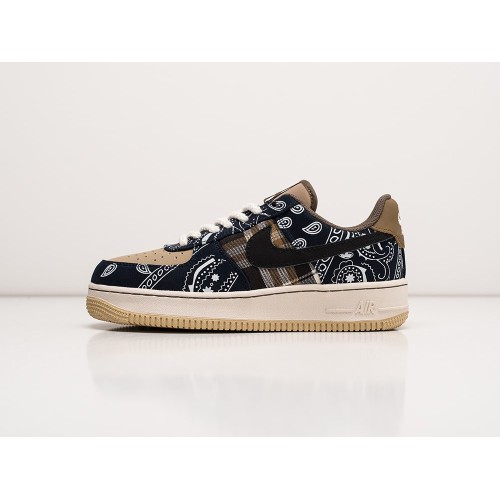 Кроссовки NIKE x Travis Scott Air Force 1 Low цвет Разноцветный арт. 29701