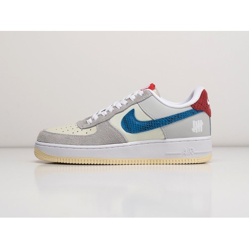 Кроссовки NIKE x Undefeated Air Force 1 Low цвет Серый арт. 26969