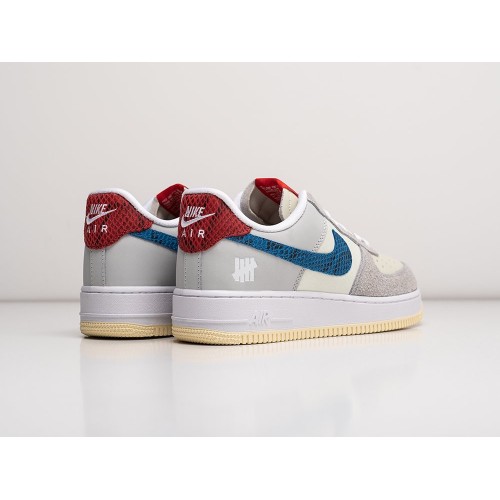 Кроссовки NIKE x Undefeated Air Force 1 Low цвет Серый арт. 26969