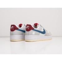 Кроссовки NIKE x Undefeated Air Force 1 Low цвет Серый арт. 27104