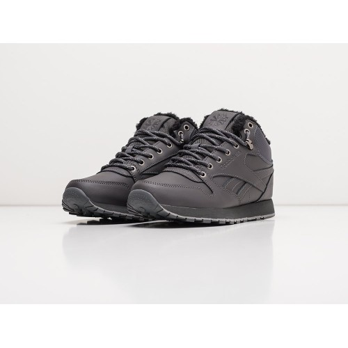 Зимние Кроссовки REEBOK Classic Leather Mid Ripple цвет Серый арт. 20654