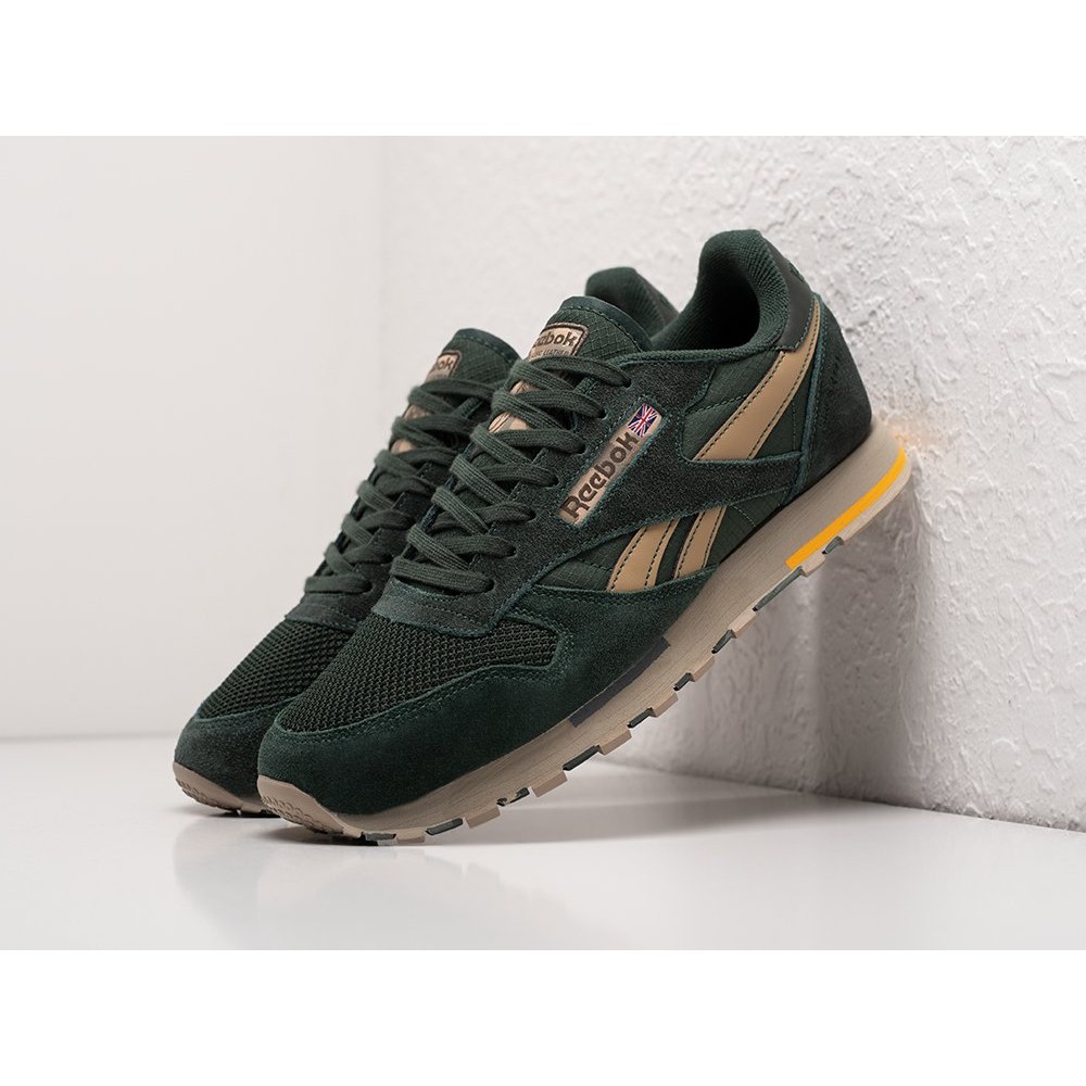 Кроссовки REEBOK Classic Leather Suede цвет Зеленый арт. 30248