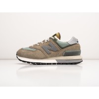 Кроссовки Stone Island x NEW BALANCE 574 цвет Зеленый арт. 38962