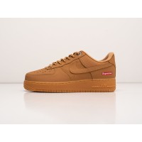 Кроссовки Supreme x NIKE Air Force 1 Low цвет Бежевый арт. 30624