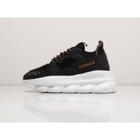 Кроссовки VERSACE Chain Reaction цвет Черный арт. 23961