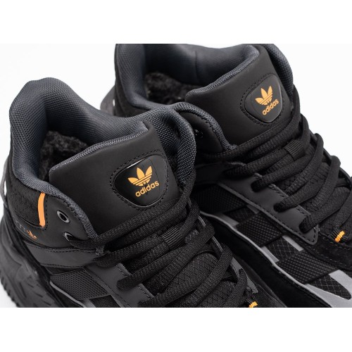 Зимние Кроссовки ADIDAS Niteball II Hi цвет Черный арт. 39663