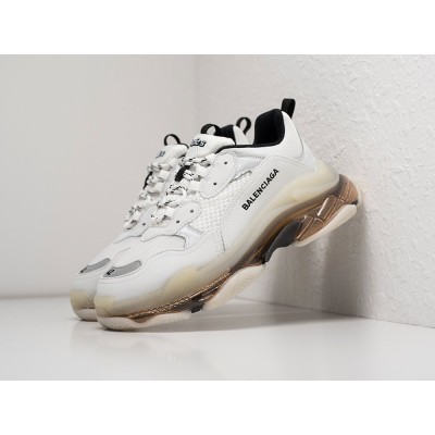 Кроссовки BALENCIAGA Triple S Сlear Sole цвет Белый арт. 26869