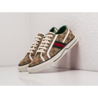 Кроссовки GUCCI Tennis 1977 Low цвет Коричневый арт. 27632