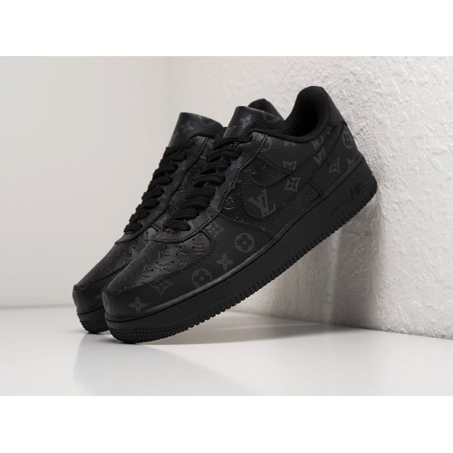 Кроссовки LOUIS VUITTON x NIKE Air Force 1 Low цвет Черный арт. 34951