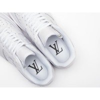 Кроссовки LOUIS VUITTON x NIKE Air Force 1 Low цвет Белый арт. 39477