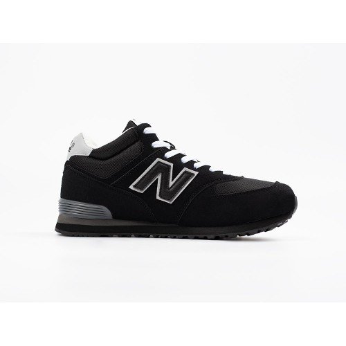 Зимние Кроссовки NEW BALANCE 574 Mid цвет Черный арт. 43925