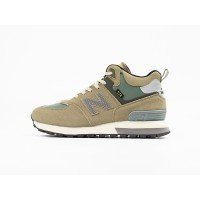 Зимние Кроссовки NEW BALANCE 574 Mid цвет Зеленый арт. 43942