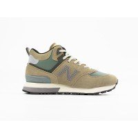 Зимние Кроссовки NEW BALANCE 574 Mid цвет Зеленый арт. 43942