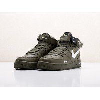 Зимние Кроссовки NIKE Air Force 1 07 Mid LV8 цвет Зеленый арт. 18064