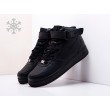 Зимние Кроссовки NIKE Air Force 1 Hi цвет Черный арт. 3327