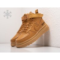 Зимние Кроссовки NIKE Air Force 1 Hi Gore-Tex цвет Коричневый арт. 27152