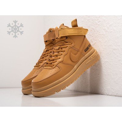 Зимние Кроссовки NIKE Air Force 1 Hi Gore-Tex цвет Коричневый арт. 27152