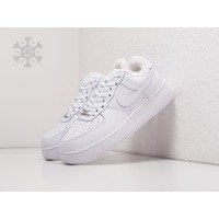 Зимние Кроссовки NIKE Air Force 1 Low цвет Белый арт. 26554