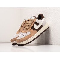 Кроссовки NIKE Air Force 1 Low цвет Коричневый арт. 37974