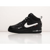 Зимние Кроссовки NIKE Air Force 1 Mid цвет Черный арт. 38642