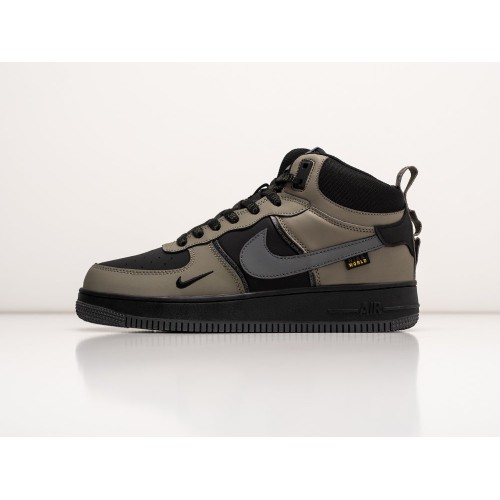 Зимние Кроссовки NIKE Air Force 1 Mid цвет Серый арт. 38643