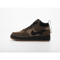 Зимние Кроссовки NIKE Air Force 1 Mid цвет Коричневый арт. 43564