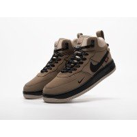 Зимние Кроссовки NIKE Air Force 1 Mid цвет Бежевый арт. 43566