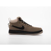 Зимние Кроссовки NIKE Air Force 1 Mid цвет Бежевый арт. 43566