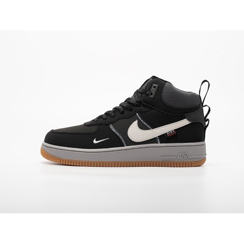 Зимние Кроссовки NIKE Air Force 1 Mid цвет Серый арт. 43569