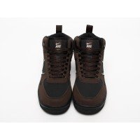 Зимние Кроссовки NIKE Air Force 1 Mid цвет Коричневый арт. 43570