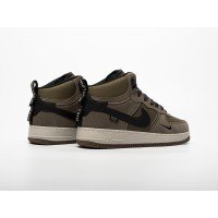 Зимние Кроссовки NIKE Air Force 1 Mid цвет Серый арт. 43587