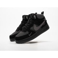 Зимние Кроссовки NIKE Air Force 1 Mid цвет Черный арт. 43590