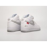 Кроссовки NIKE Air Force 1 Mid x Supreme x THE NORTH FACE цвет Белый арт. 40549