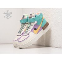 Зимние Кроссовки NIKE Air Force 1 Shadow Hight цвет Разноцветный арт. 32380