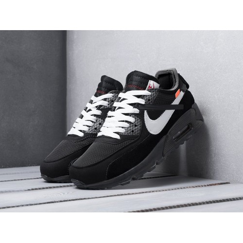 Кроссовки NIKE Air Max 90 x Off-White цвет Черный арт. 10647