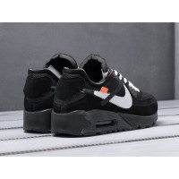 Кроссовки NIKE Air Max 90 x Off-White цвет Черный арт. 10647