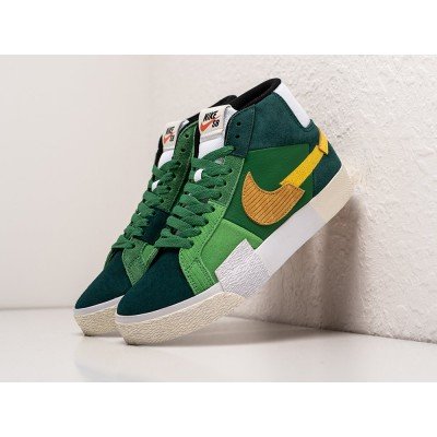 Кроссовки NIKE SB Zoom Blazer Mid цвет Зеленый арт. 31062