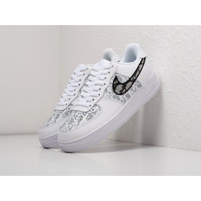 Кроссовки NIKE x DIOR Air Force 1 Low цвет Белый арт. 27357